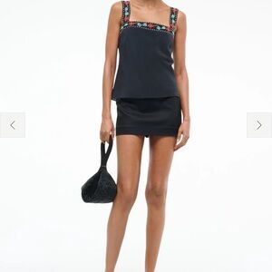 STAUD beaded Demy Shoulder Bag - NWT!